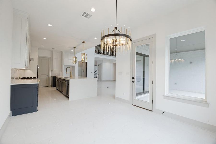 Furnished interior view inside a new home in , Frisco (Image 14). Furnished interior view inside a new home in , Frisco (Image 14).