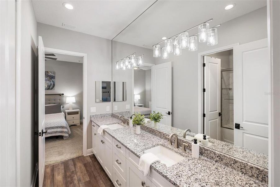 Furnished interior view inside a new home in , Venice (Image 18). Furnished interior view inside a new home in , Venice (Image 18).