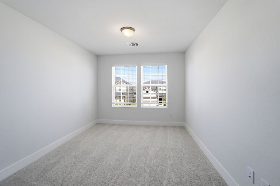 Spacious, unfurnished interior of a new home in Sunfield, Buda (Image 65). Spacious, unfurnished interior of a new home in Sunfield, Buda (Image 65).