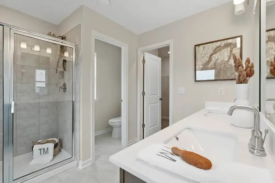 Furnished interior view inside a new home in Dreycott, Lawrenceville (Image 6).