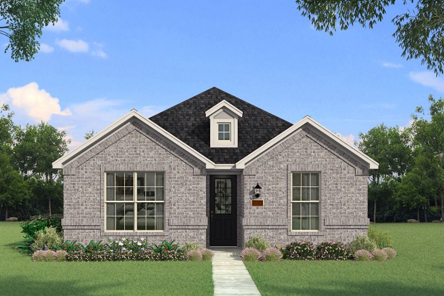 The Angelina - Traditional Elevation