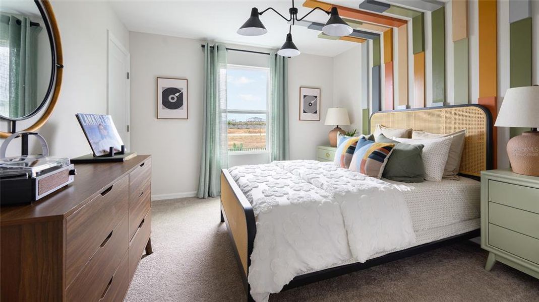 Furnished interior view inside a new home in Two Rivers, Zephyrhills (Image 10). Furnished interior view inside a new home in Two Rivers, Zephyrhills (Image 10).