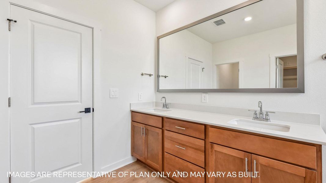 Furnished interior view inside a new home in Rosenbusch Ranch, Leander (Image 16).