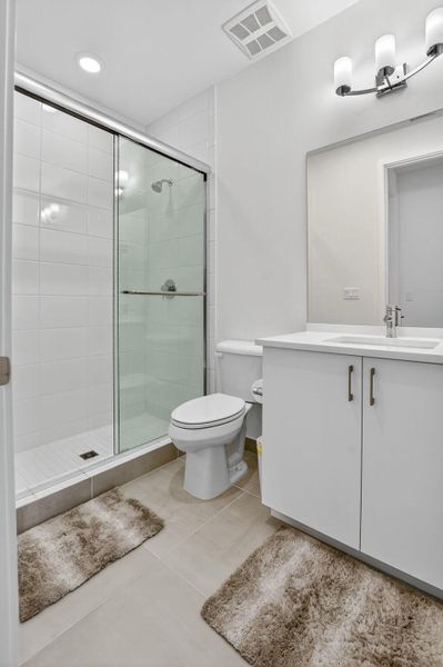 Furnished interior view inside a new home in , Boca Raton (Image 11).