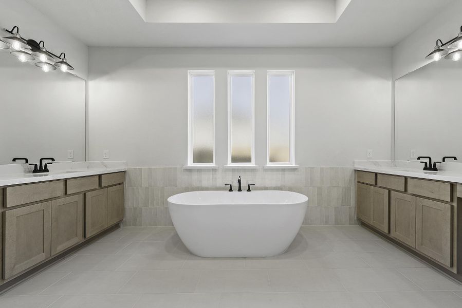 Furnished interior view inside a new home in The Grand Prairie, Hockley (Image 8).