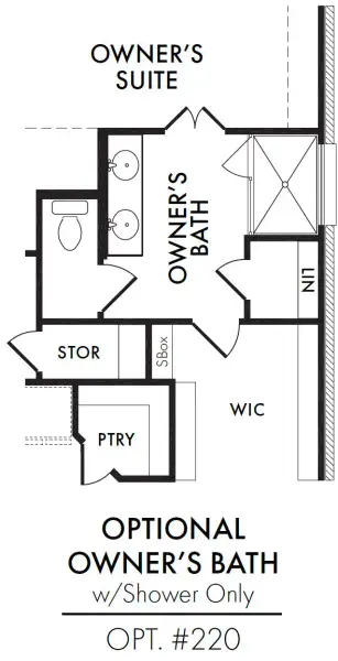 Master Bath – Shower Only Master Bath – Shower Only