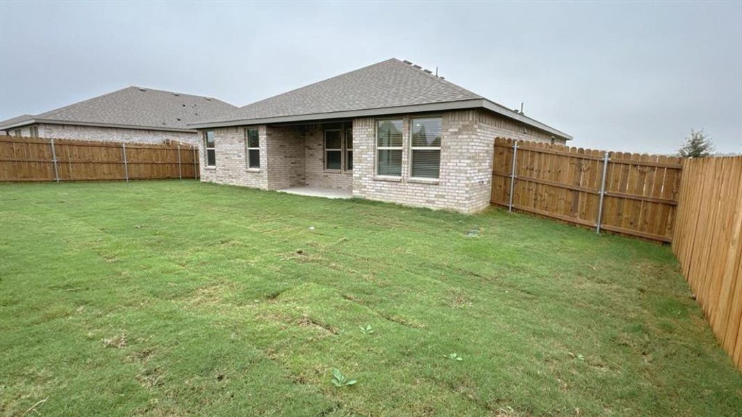 Rear Elevation - All Home and community information, including pricing, included features, terms, availability and amenities, are subject to change at any time without notice or obligation. All Drawings, pictures, photographs, video, square footages, floor plans, elevations, features, colors and sizes are approximate for illustration purposes only and will vary from the homes as built.