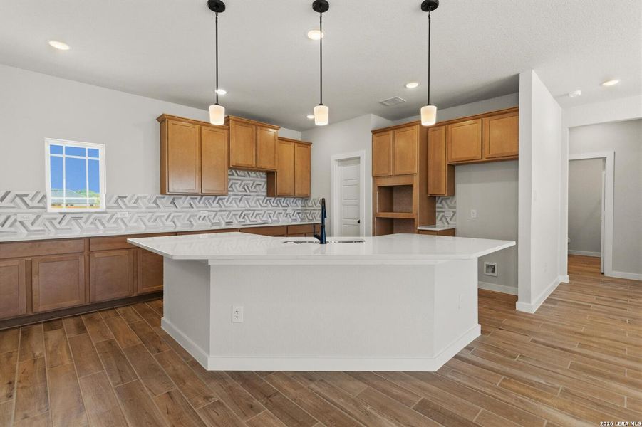 Furnished interior view inside a new home in Alamo Estates, San Antonio (Image 9).