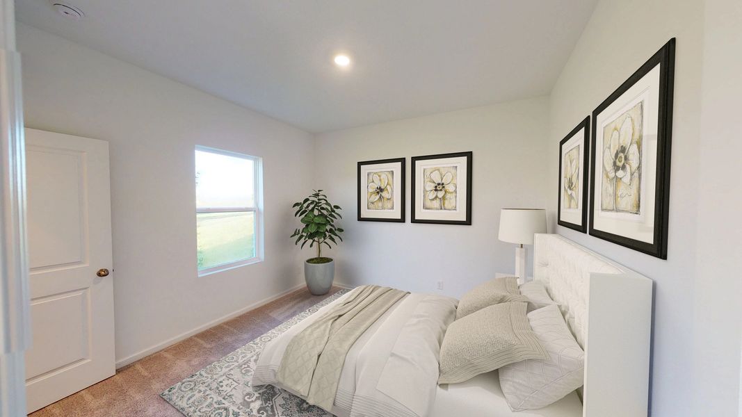 Representative furnished interior of a home built from the Europa by Starlight Homes in Oakfield Lakes, Parrish (Image 6).