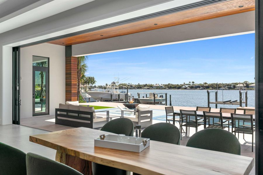Furnished interior view inside a new home in , Lantana (Image 9).