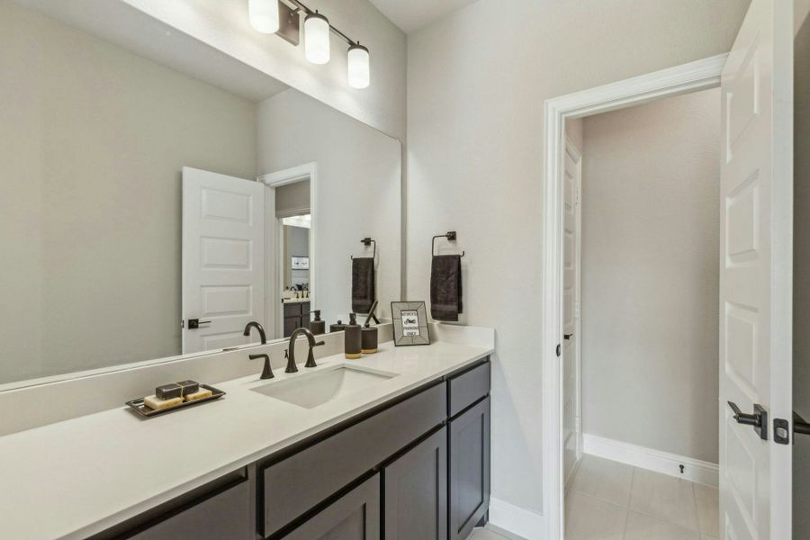 Representative furnished interior of a home built from the Reid by Kindred Homes in Heritage, McLendon-Chisholm (Image 30).