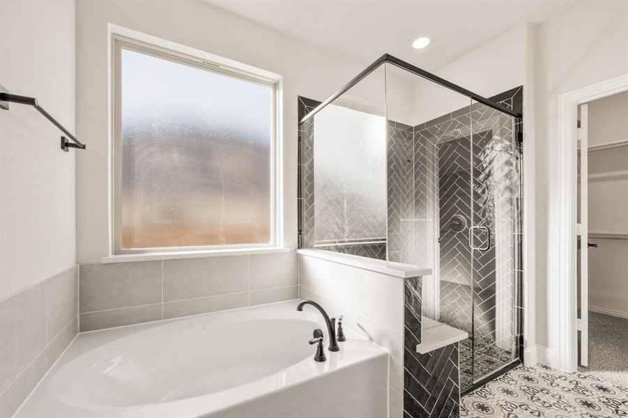 Furnished interior view inside a new home in Mockingbird Hills 60-65, Joshua (Image 19).