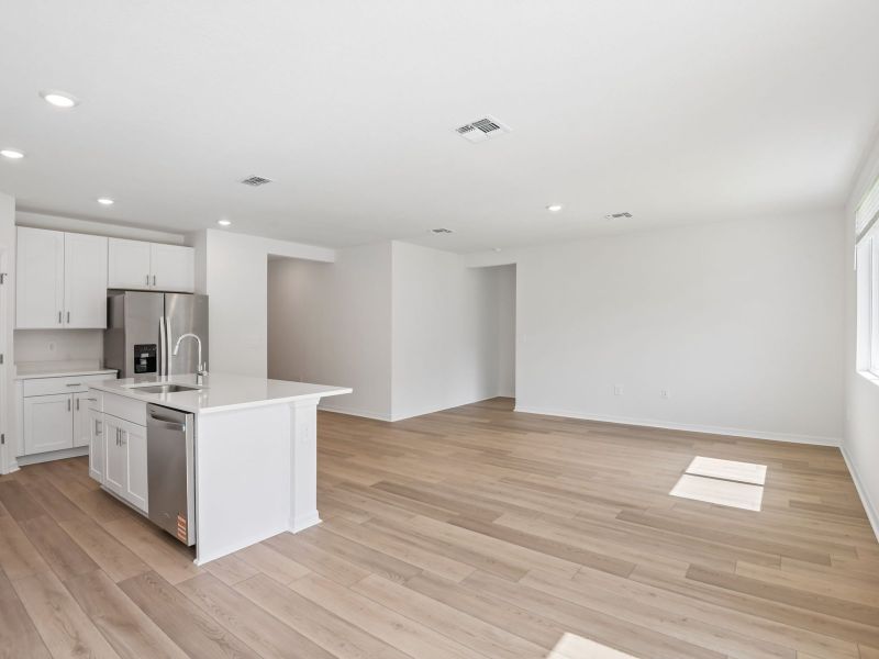 Spacious, unfurnished interior of a new home in Leyland Preserve - Classic Series, Brooksville (Image 11). Spacious, unfurnished interior of a new home in Leyland Preserve - Classic Series, Brooksville (Image 11).