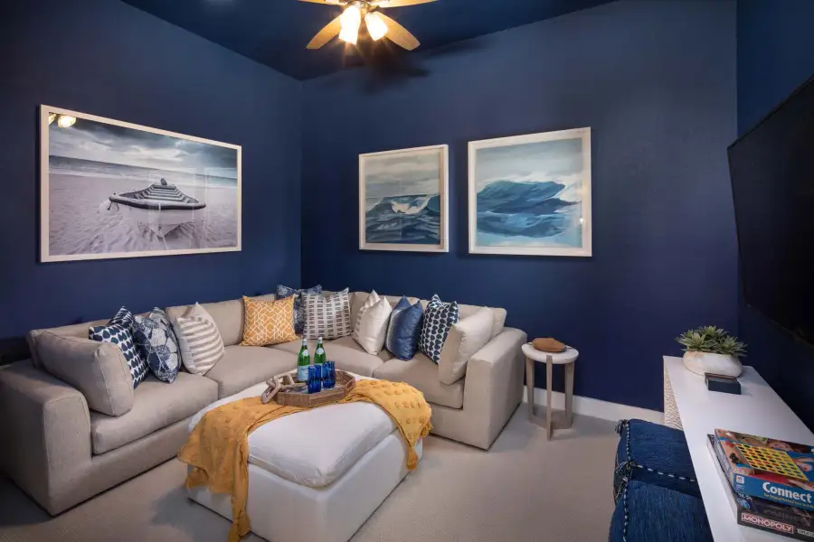 Representative Entertainment Room - some options shown