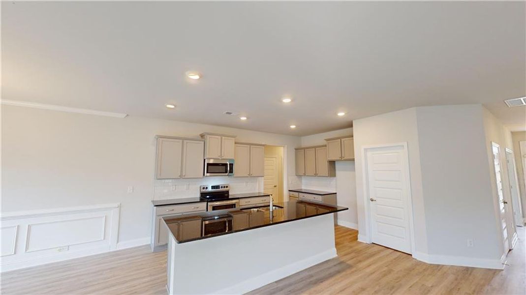 Furnished interior view inside a new home in , Griffin (Image 9).