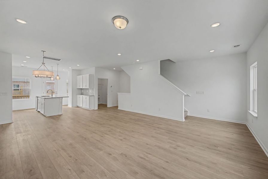 Spacious, unfurnished interior of a new home in Sweetbriar Place, Lebanon (Image 13). Spacious, unfurnished interior of a new home in Sweetbriar Place, Lebanon (Image 13).