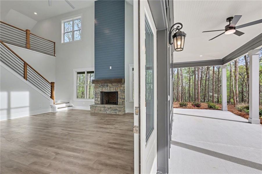 Spacious, unfurnished interior of a new home in , Clarkesville (Image 46).