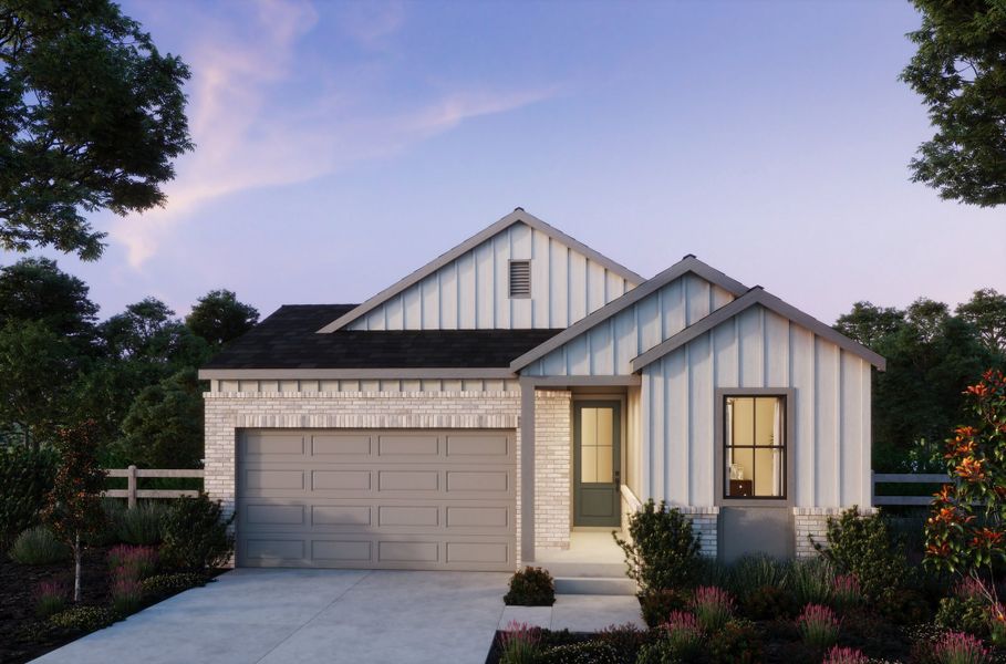 Representative exterior photo of a completed home built from the 2 by Trumark Homes in Trumark Homes at Sterling Ranch, Littleton, CO (Image 18).