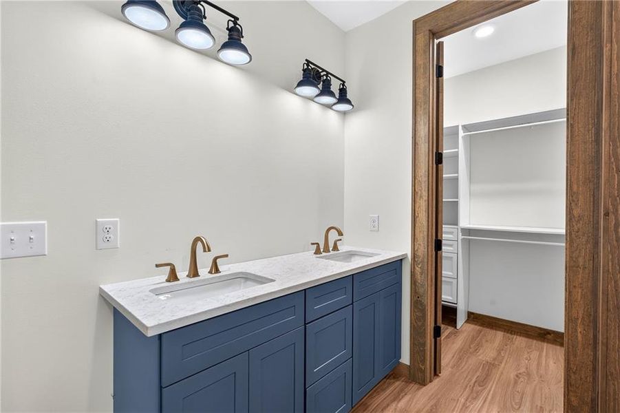 Furnished interior view inside a new home in , Ellijay (Image 14).