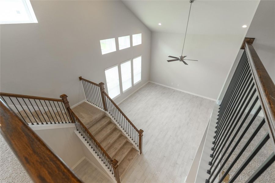 Spacious, unfurnished interior of a new home in Morton Creek Ranch, Katy (Image 19).