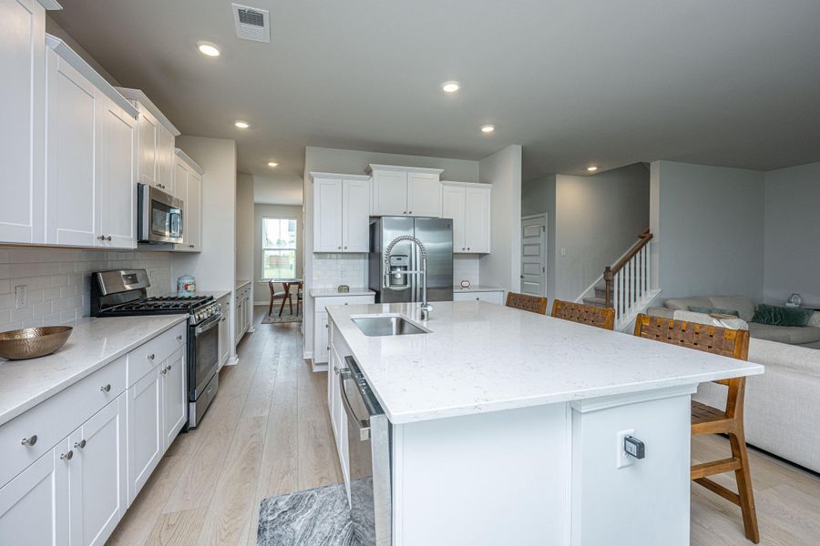 Furnished interior view inside a new home in Heron's Walk at Summers Corner: Coastal Collection, Summerville (Image 10).