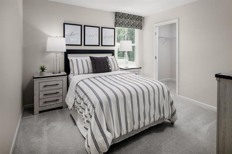 Furnished interior view inside a new home in Summertree, Stone Mountain (Image 14).