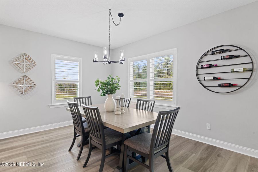 Furnished interior view inside a new home in , St. Augustine (Image 38).