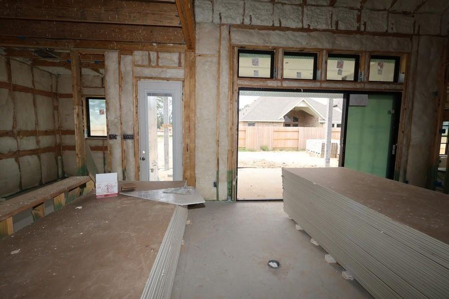 Spacious, unfurnished interior of a new home in The Meadows at Imperial Oaks, Conroe (Image 5). Spacious, unfurnished interior of a new home in The Meadows at Imperial Oaks, Conroe (Image 5).