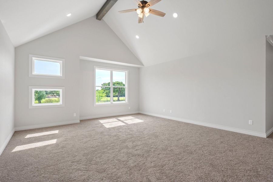 Spacious, unfurnished interior of a new home in , College Station (Image 26).