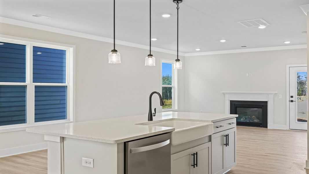 Furnished interior view inside a new home in Adams Glen, Greenville (Image 8).