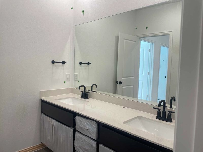 Bathroom 2 Construction Progress