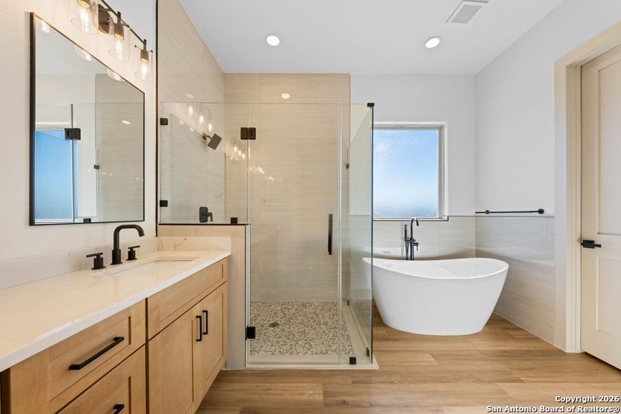 Furnished interior view inside a new home in , Poteet (Image 6).