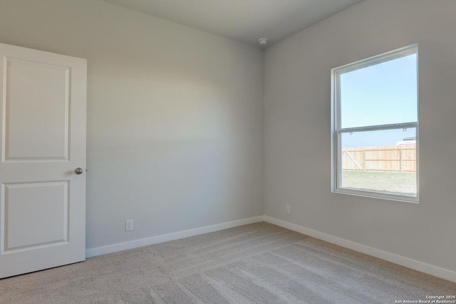 Spacious, unfurnished interior of a new home in The Preserve at the Wilder, Adkins (Image 15).