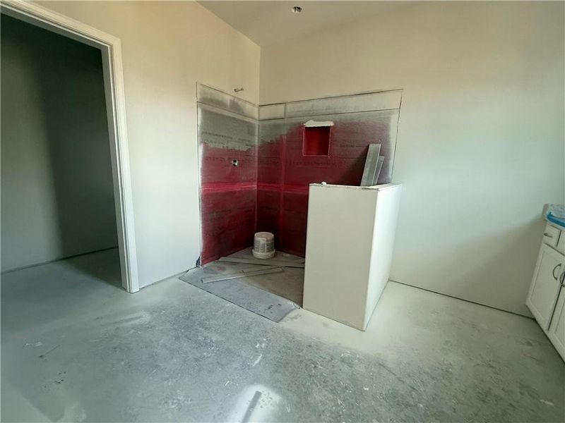 In-progress construction of a new home in , Hiram, GA (Image 27).