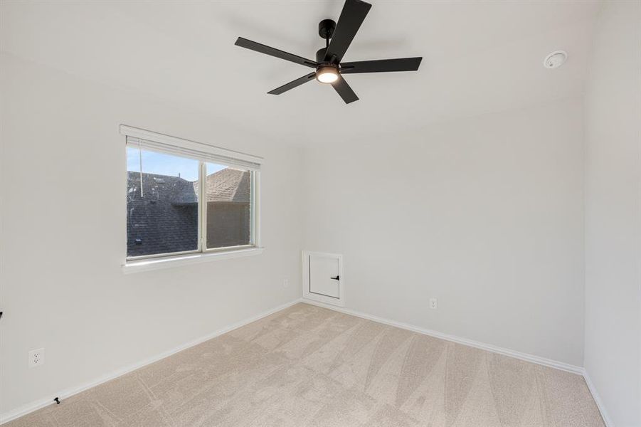 Spacious, unfurnished interior of a new home in Woodstone, Providence Village (Image 26). Spacious, unfurnished interior of a new home in Woodstone, Providence Village (Image 26).