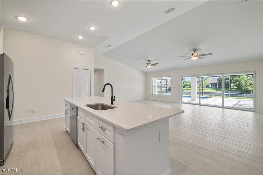 Furnished interior view inside a new home in Cape Coral, Cape Coral (Image 13).