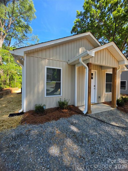 Exterior details and patio area of a home in , Albemarle (Image 4).