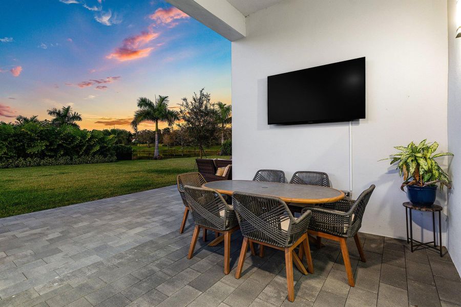 Exterior details and patio area of a home in , Boca Raton (Image 31). Exterior details and patio area of a home in , Boca Raton (Image 31).