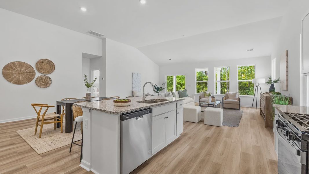 Representative furnished interior of a home built from the Chelsea by DRB Homes in Chestnut Farms, Longs (Image 7). Representative furnished interior of a home built from the Chelsea by DRB Homes in Chestnut Farms, Longs (Image 7).