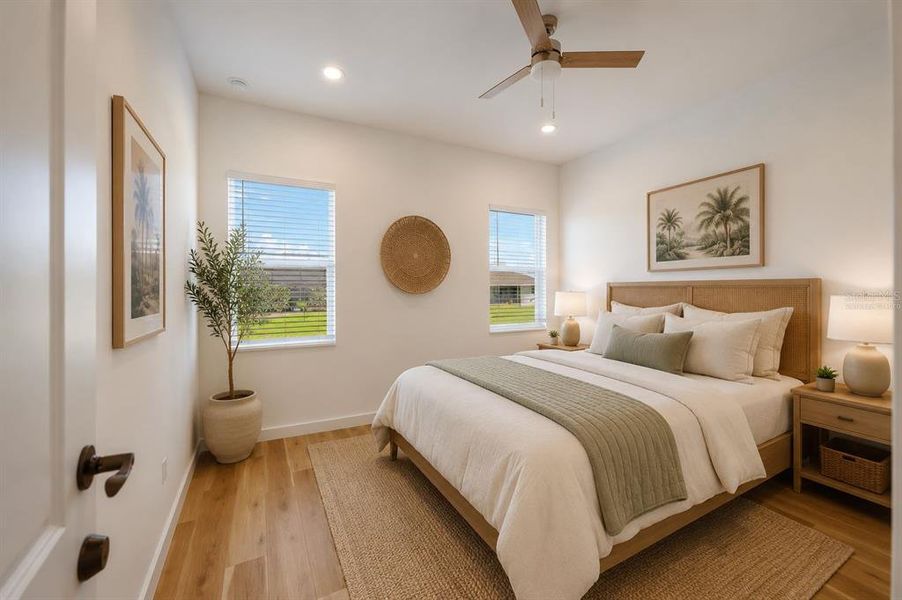 Furnished interior view inside a new home in , Punta Gorda (Image 35).