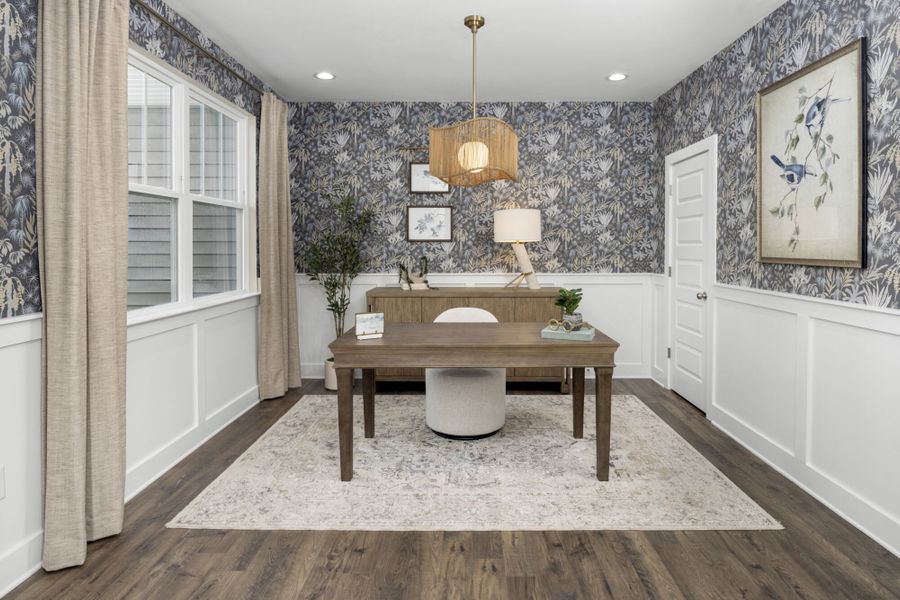 Representative furnished interior of a home built from the Sequoia by Mattamy Homes in Seagrass Landing, Lillington (Image 7). Representative furnished interior of a home built from the Sequoia by Mattamy Homes in Seagrass Landing, Lillington (Image 7).