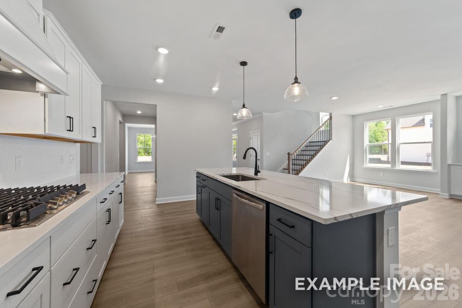 Furnished interior view inside a new home in Windgate, Mooresville (Image 14).