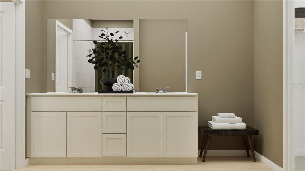 Furnished interior view inside a new home in , St. Cloud (Image 21).