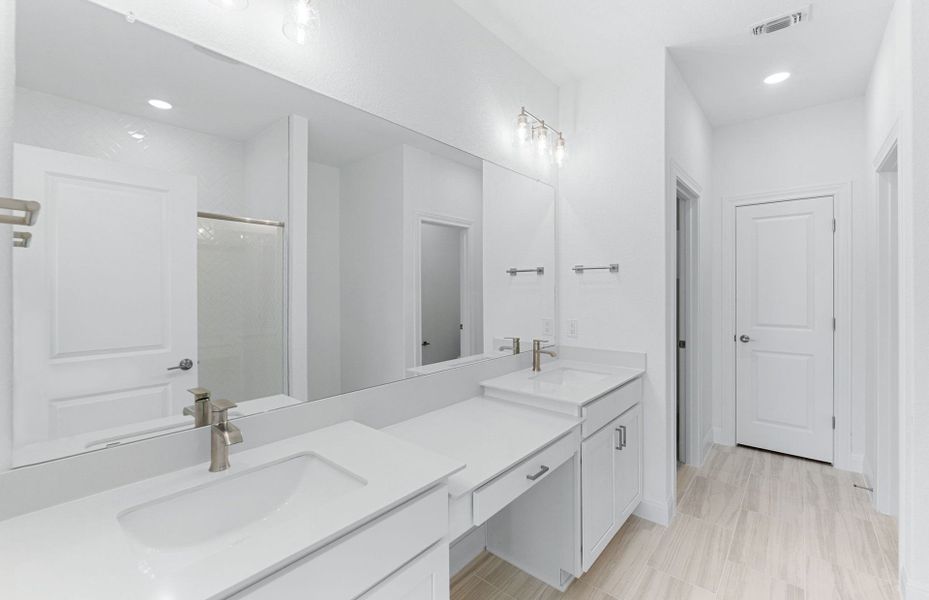 Furnished interior view inside a new home in Saddleback at Santa Rita Ranch, Liberty Hill (Image 6).