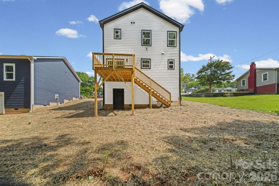 Exterior details and patio area of a home in , Albemarle (Image 19).