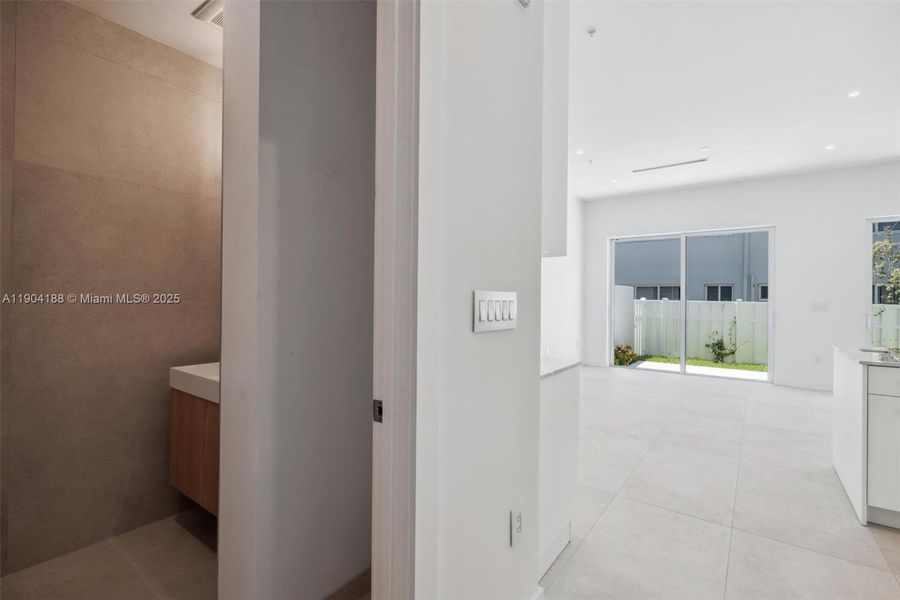 Furnished interior view inside a new home in , Pompano Beach (Image 16).