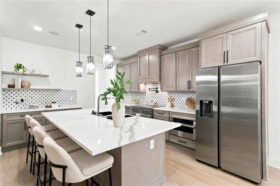 Furnished interior view inside a new home in , Griffin (Image 13). Furnished interior view inside a new home in , Griffin (Image 13).