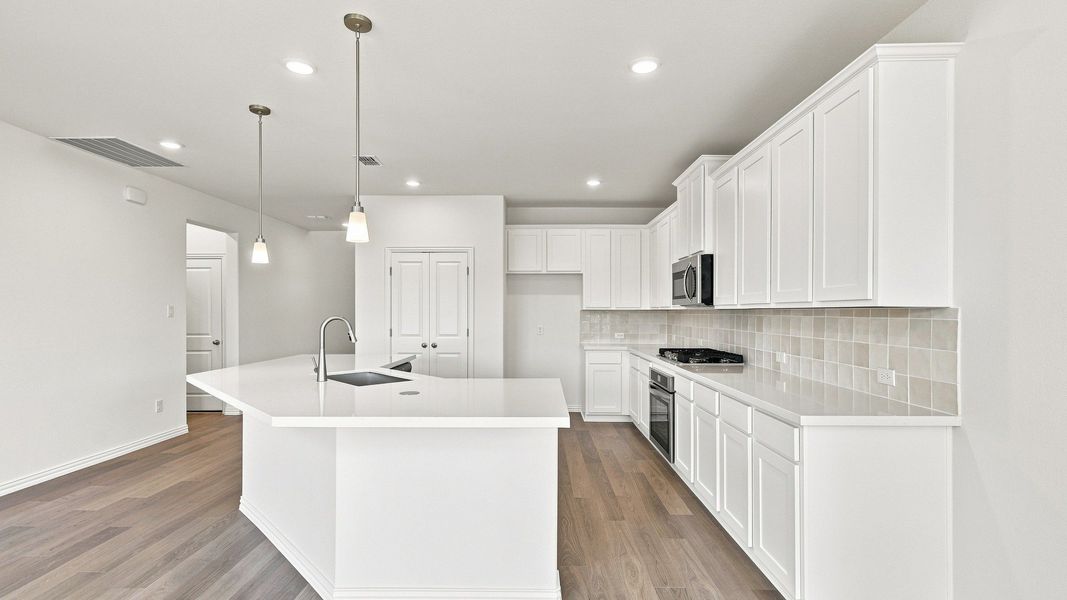 Furnished interior view inside a new home in Anna Ranch, Anna (Image 26).