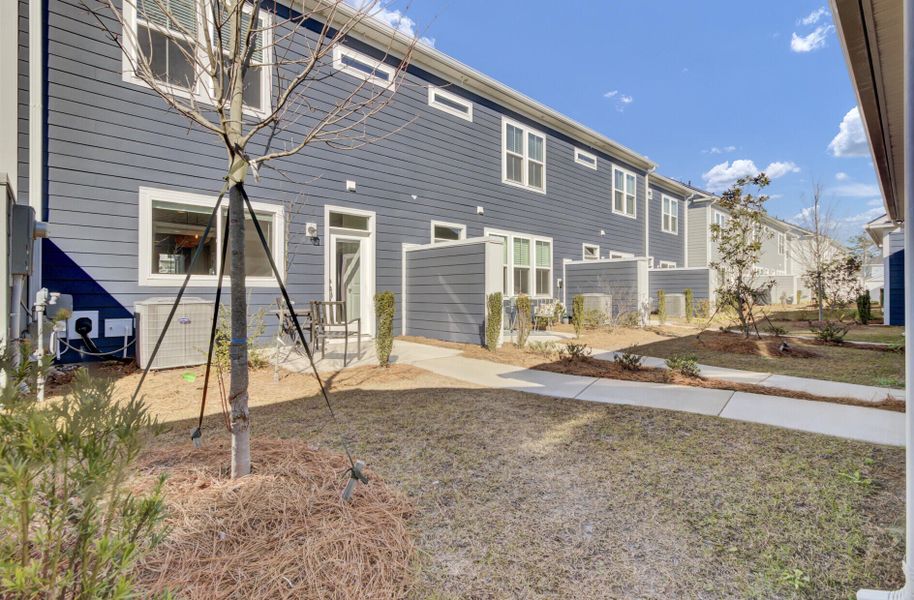 Exterior details and patio area of a home in , Summerville (Image 34).