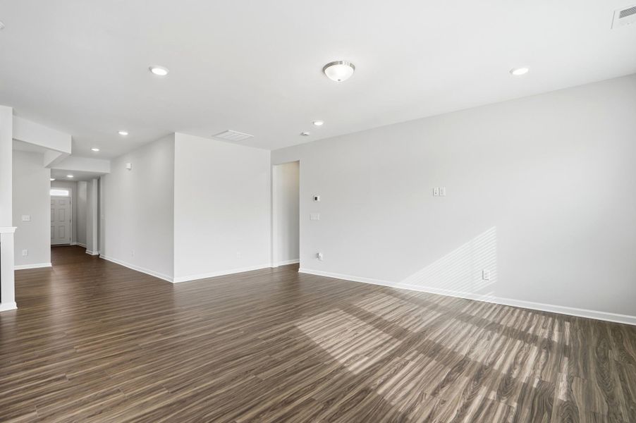 Spacious, unfurnished interior of a new home in Villas at Prestwick, Mooresville (Image 24). Spacious, unfurnished interior of a new home in Villas at Prestwick, Mooresville (Image 24).